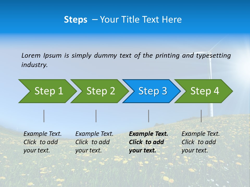 Environmental Object Color PowerPoint Template
