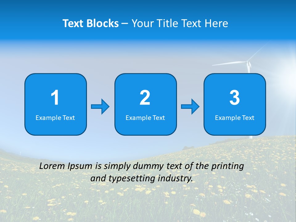 Environmental Object Color PowerPoint Template