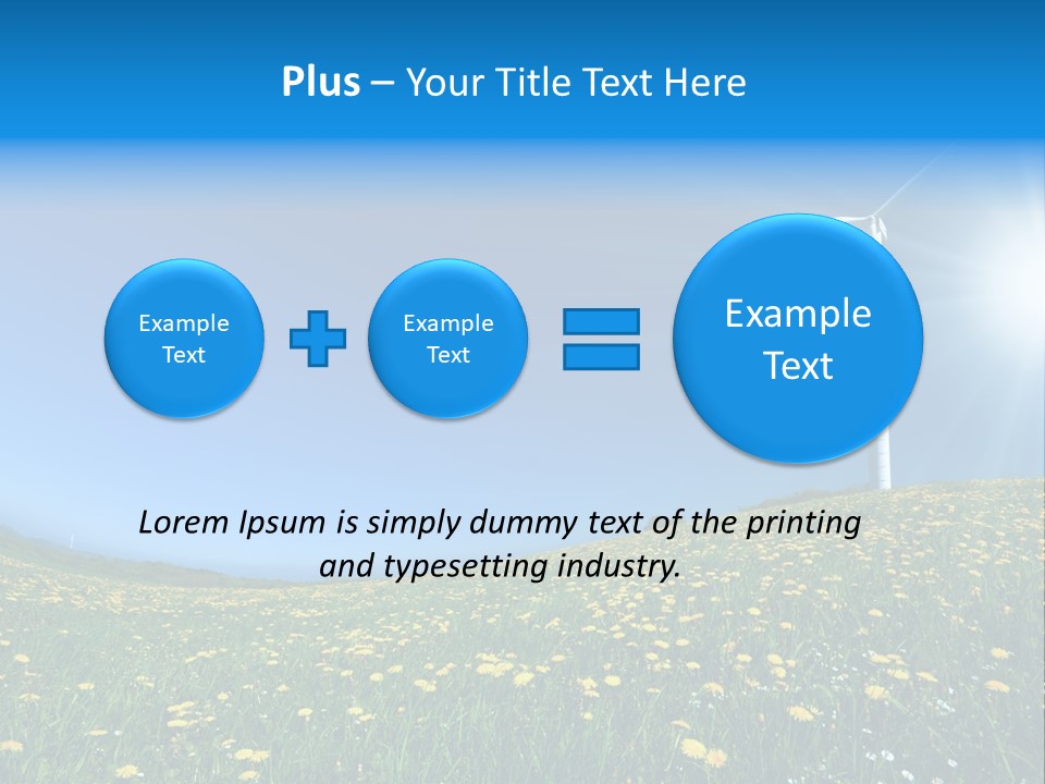 Environmental Object Color PowerPoint Template