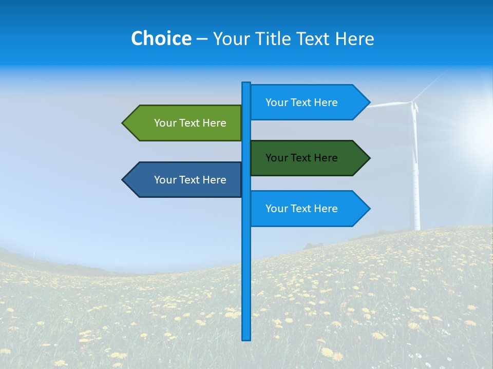 Environmental Object Color PowerPoint Template