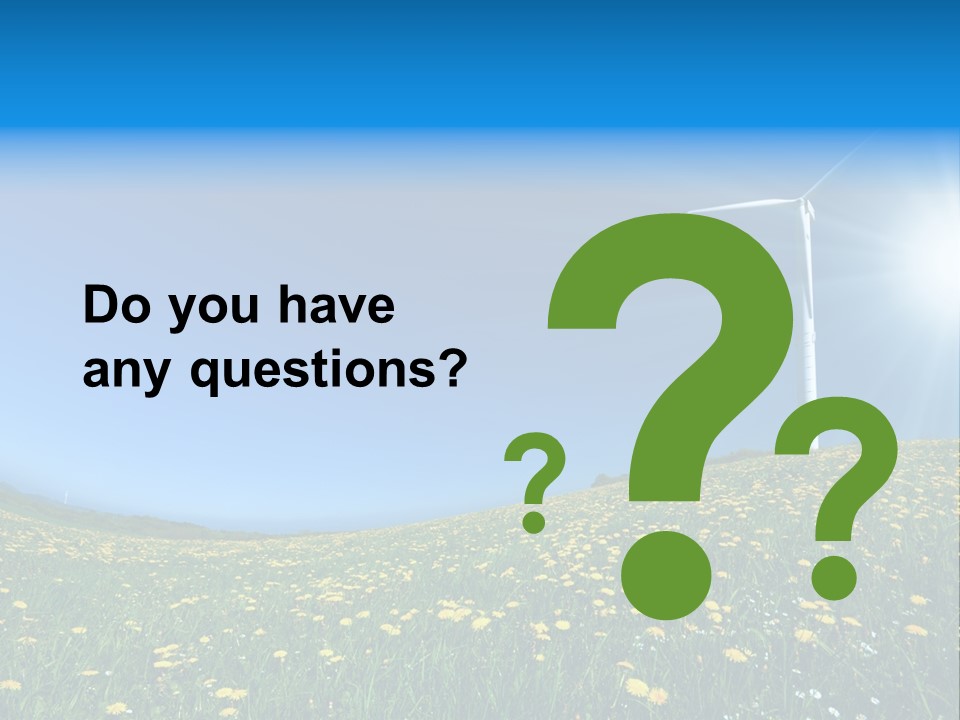 Environmental Object Color PowerPoint Template