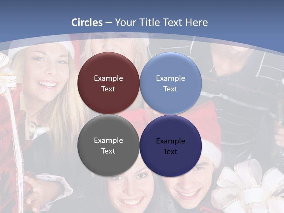 Group Fizz Glass PowerPoint Template