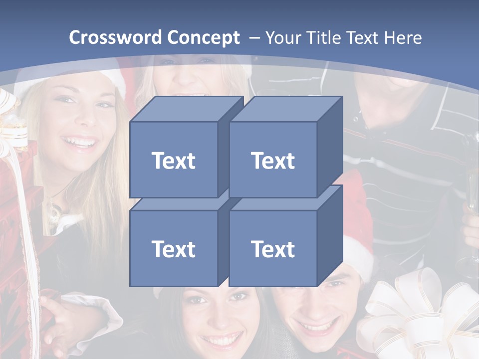 Group Fizz Glass PowerPoint Template