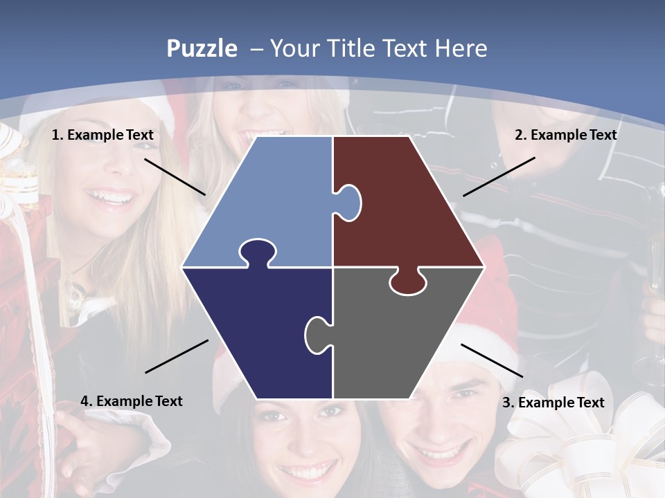 Group Fizz Glass PowerPoint Template