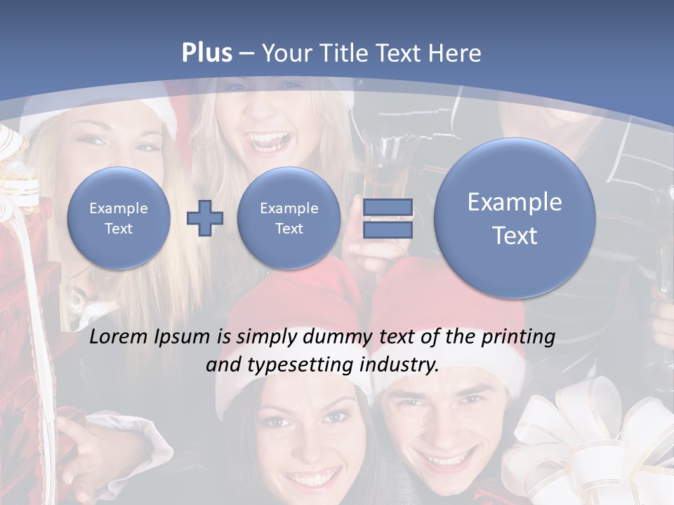 Group Fizz Glass PowerPoint Template