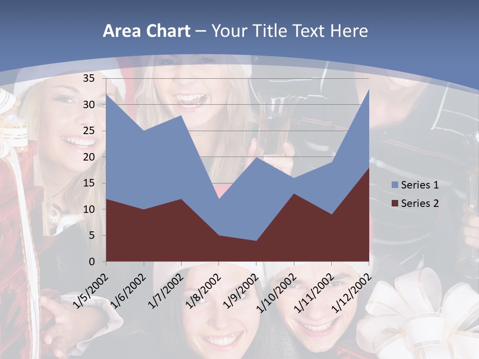 Group Fizz Glass PowerPoint Template