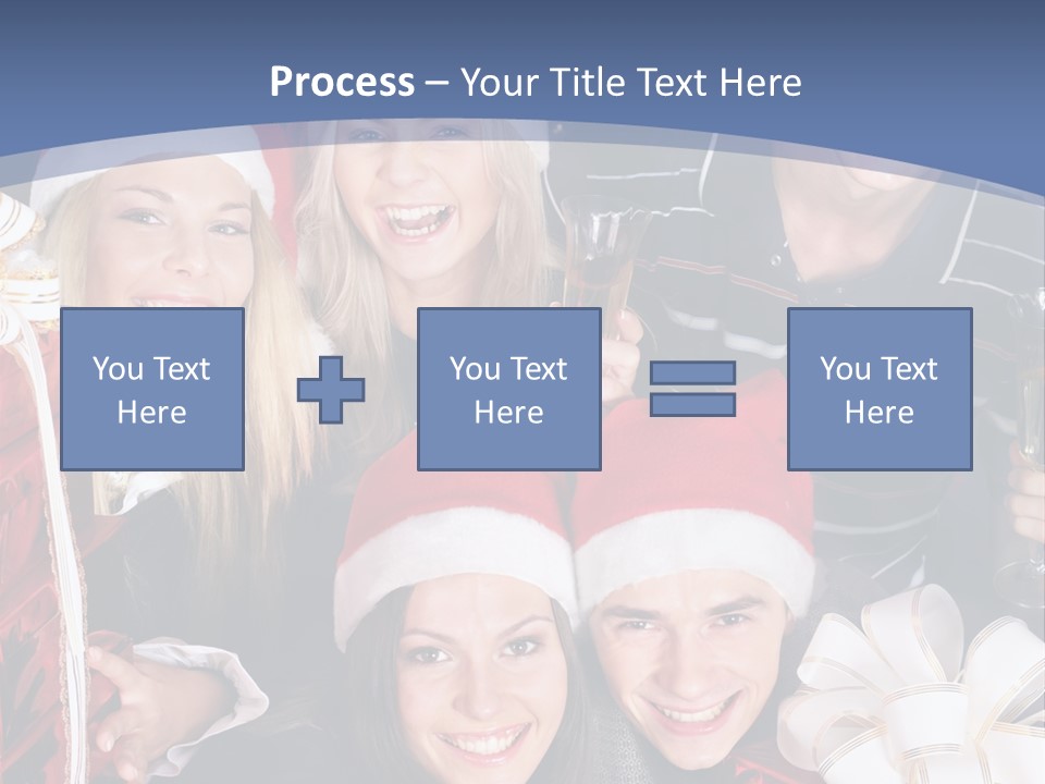 Group Fizz Glass PowerPoint Template