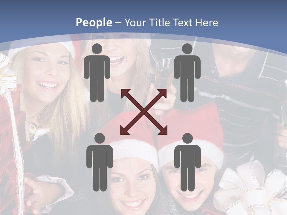 Group Fizz Glass PowerPoint Template