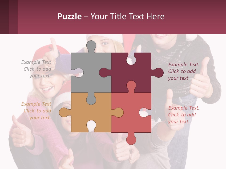 Friendship Friends Beautiful PowerPoint Template