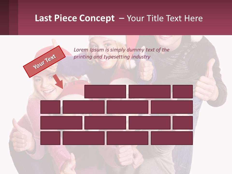 Friendship Friends Beautiful PowerPoint Template