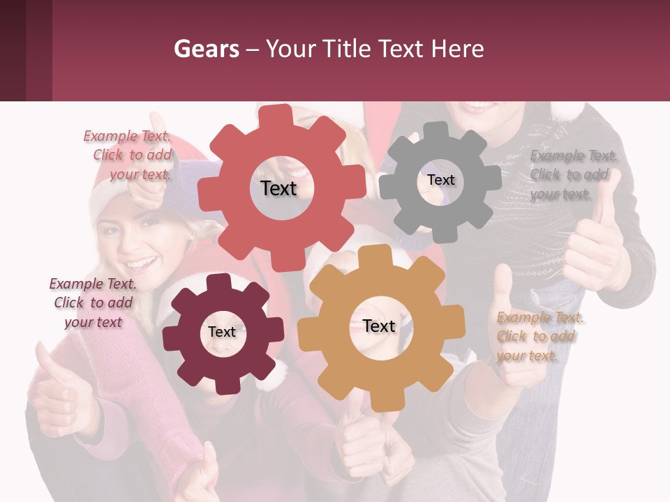 Friendship Friends Beautiful PowerPoint Template