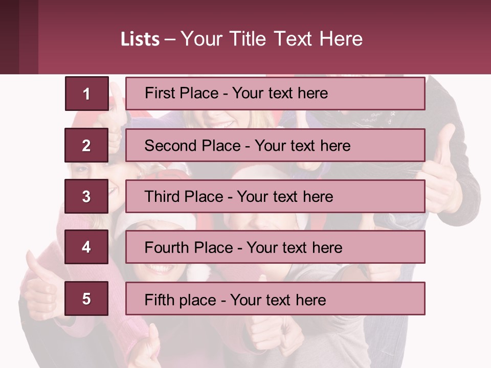 Friendship Friends Beautiful PowerPoint Template