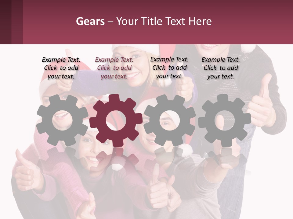 Friendship Friends Beautiful PowerPoint Template