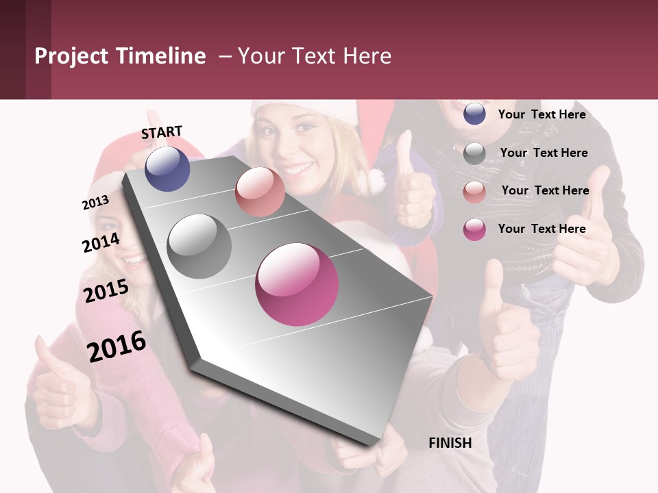 Friendship Friends Beautiful PowerPoint Template