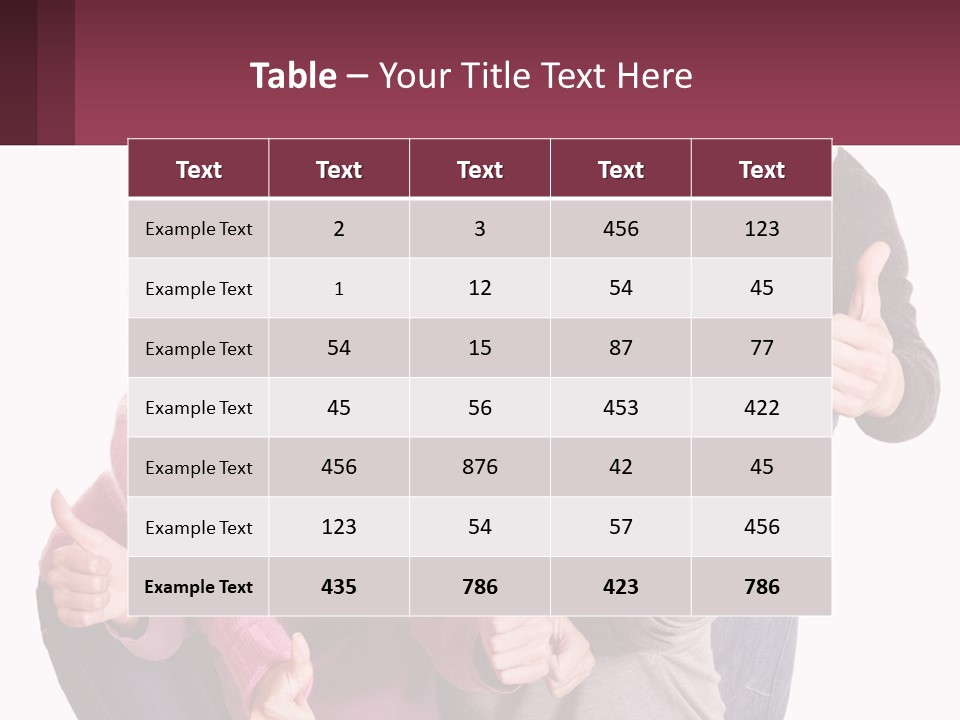 Friendship Friends Beautiful PowerPoint Template