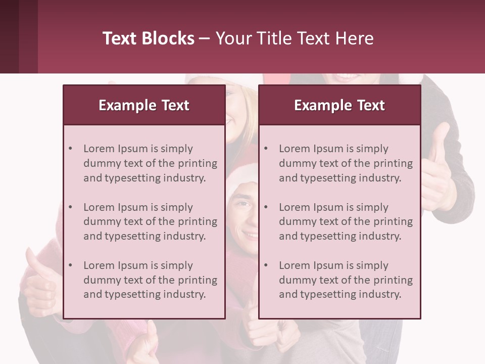 Friendship Friends Beautiful PowerPoint Template