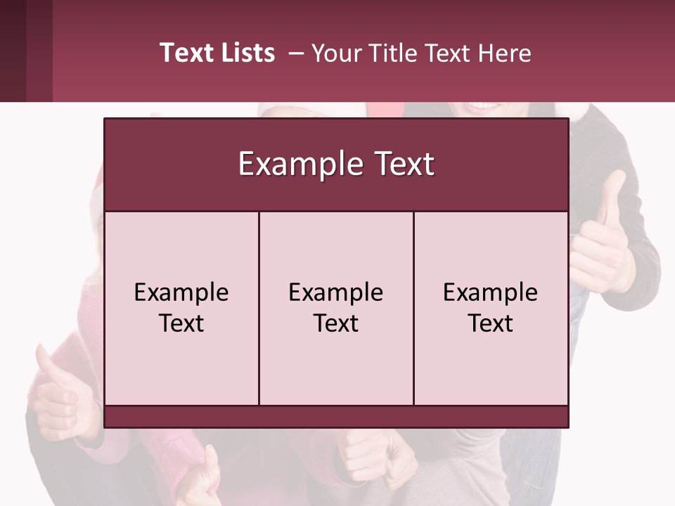 Friendship Friends Beautiful PowerPoint Template