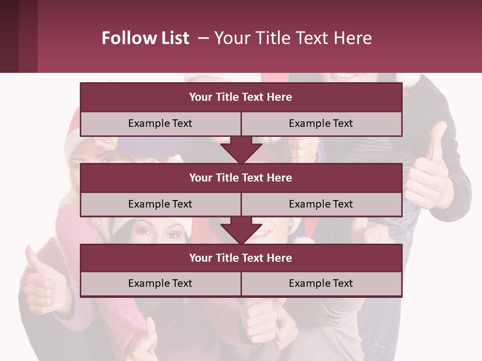 Friendship Friends Beautiful PowerPoint Template