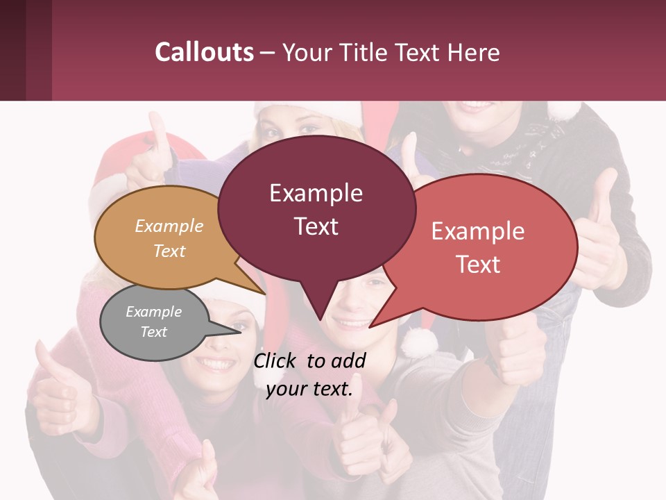 Friendship Friends Beautiful PowerPoint Template