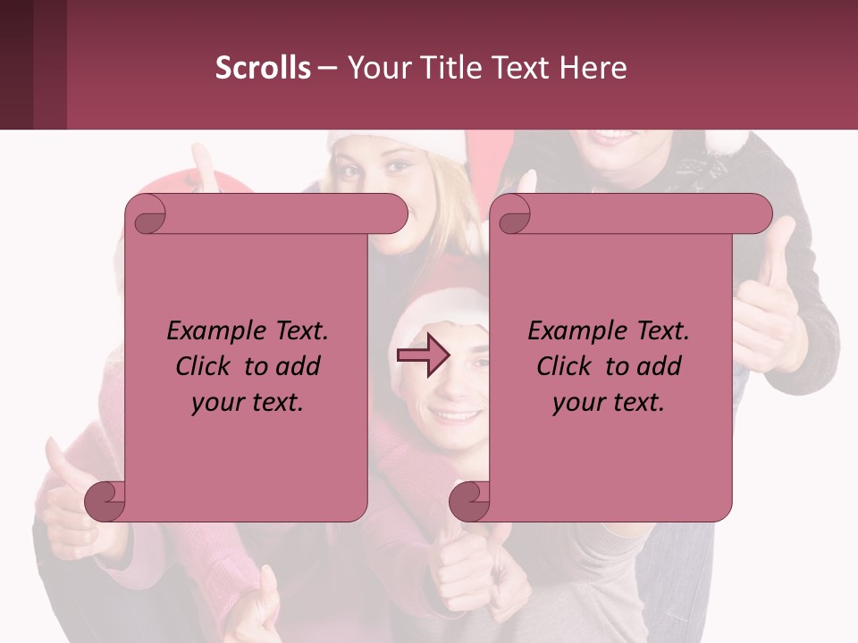 Friendship Friends Beautiful PowerPoint Template