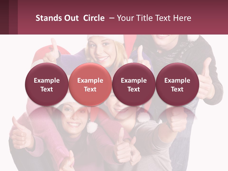 Friendship Friends Beautiful PowerPoint Template