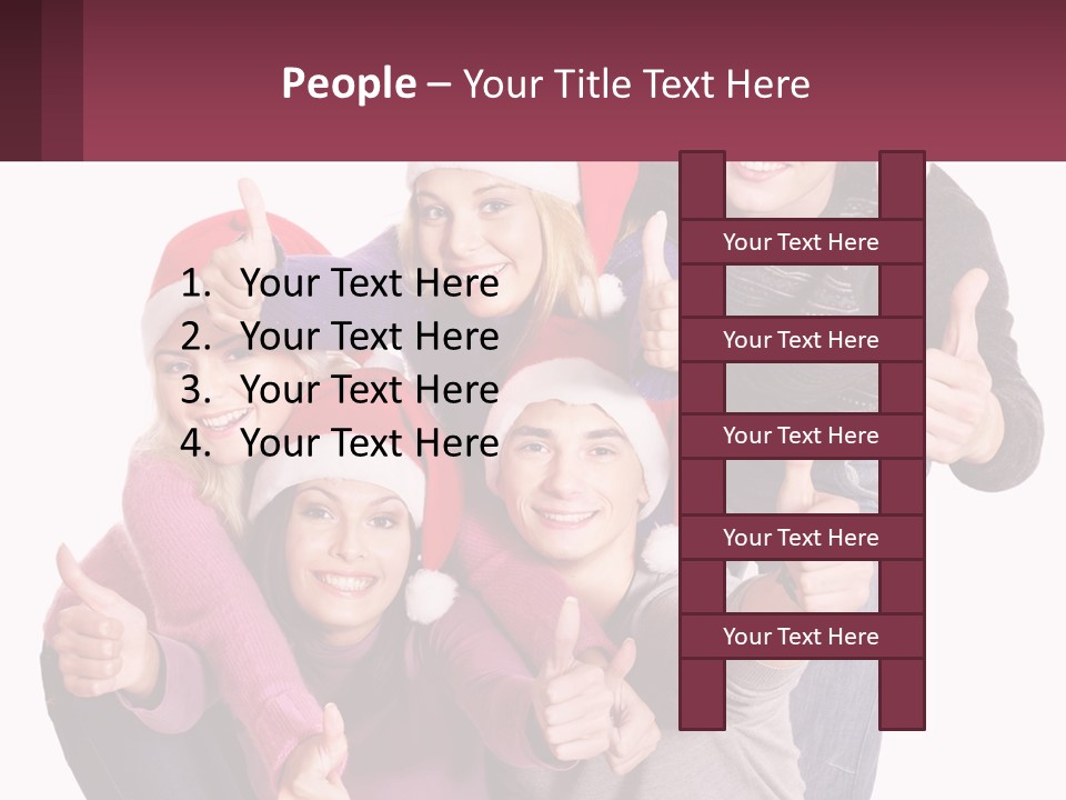Friendship Friends Beautiful PowerPoint Template
