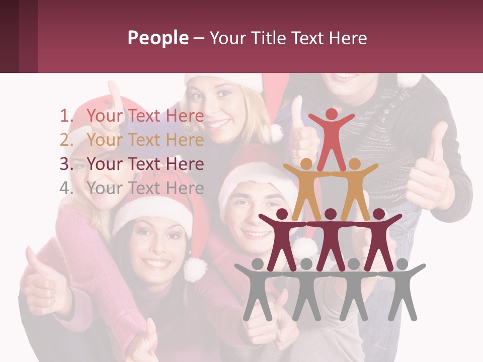 Friendship Friends Beautiful PowerPoint Template