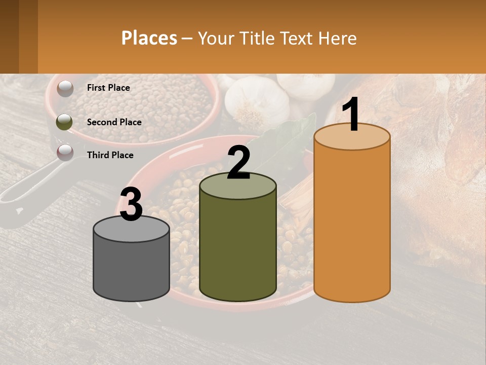 Background Green Barley PowerPoint Template