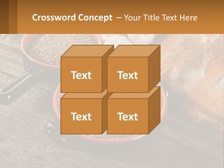 Background Green Barley PowerPoint Template