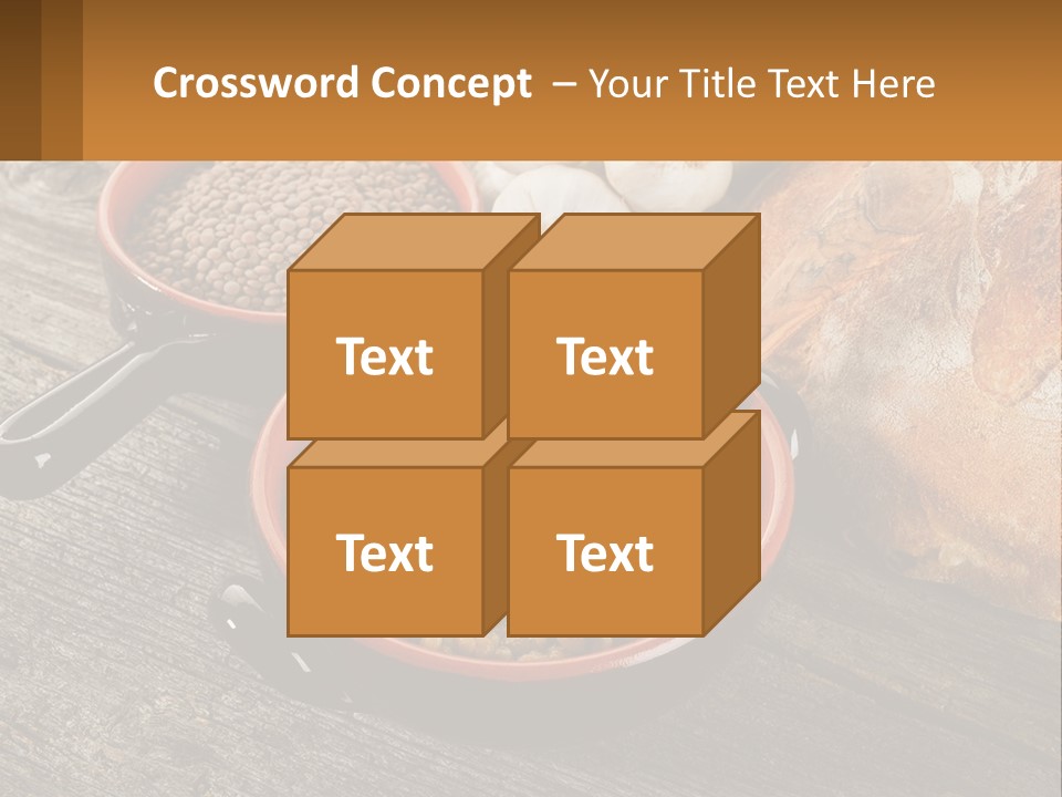 Background Green Barley PowerPoint Template