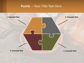 Background Green Barley PowerPoint Template