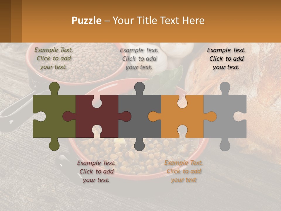 Background Green Barley PowerPoint Template