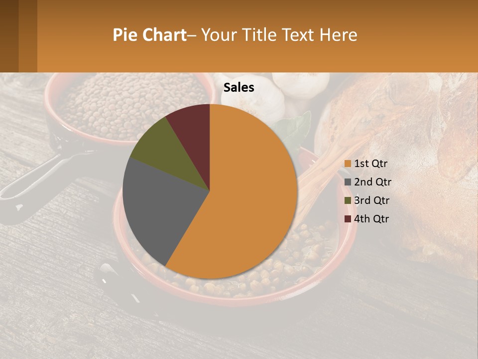 Background Green Barley PowerPoint Template