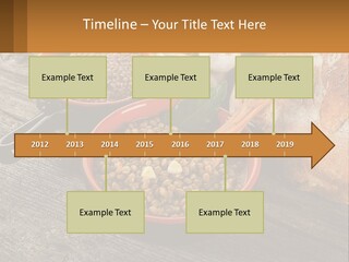 Background Green Barley PowerPoint Template