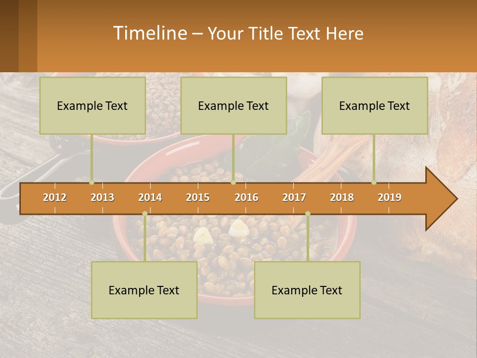 Background Green Barley PowerPoint Template