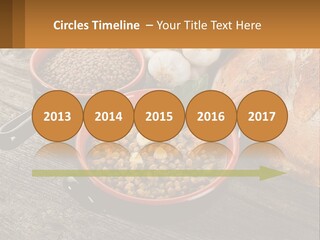 Background Green Barley PowerPoint Template