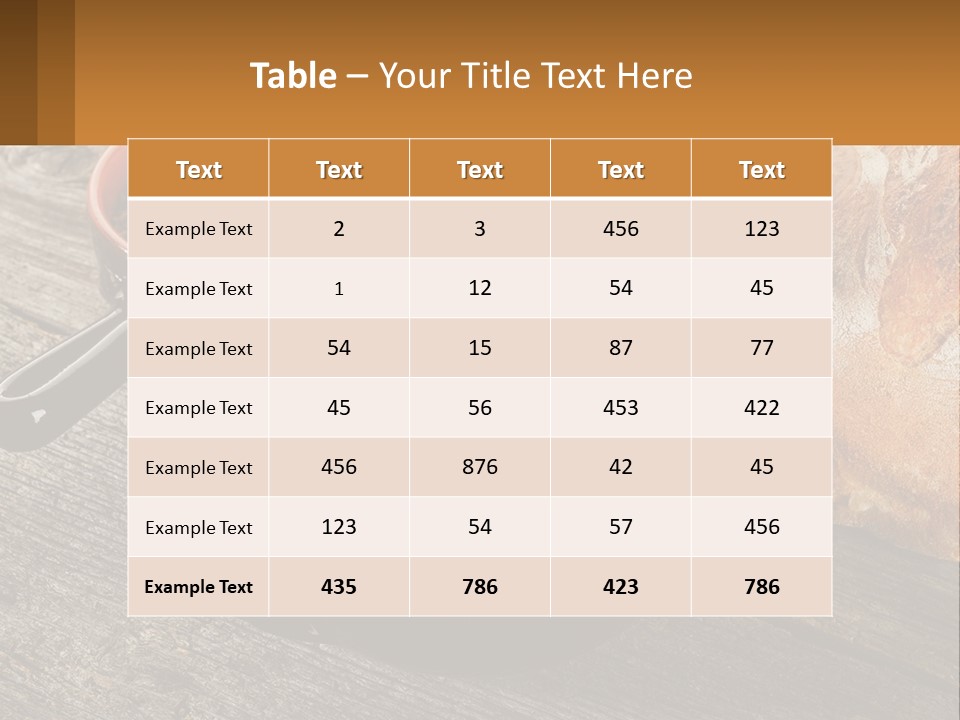 Background Green Barley PowerPoint Template