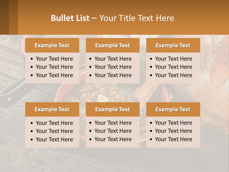 Background Green Barley PowerPoint Template