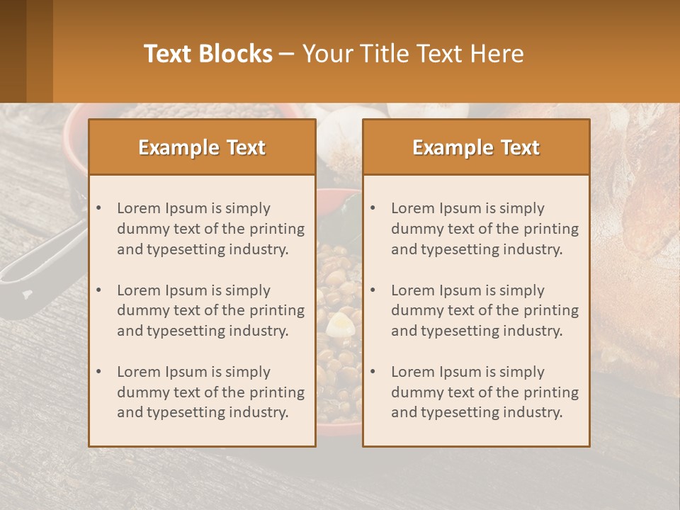 Background Green Barley PowerPoint Template