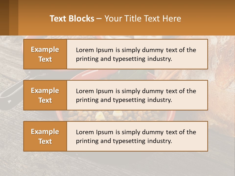 Background Green Barley PowerPoint Template