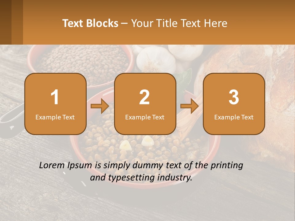 Background Green Barley PowerPoint Template