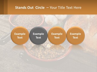 Background Green Barley PowerPoint Template