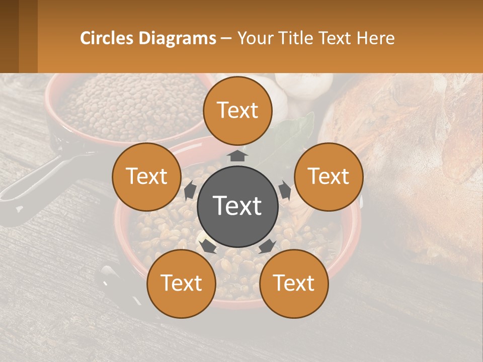 Background Green Barley PowerPoint Template