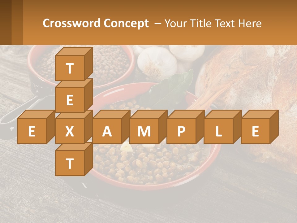 Background Green Barley PowerPoint Template