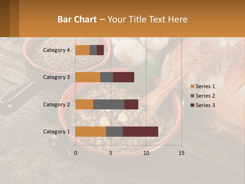 Background Green Barley PowerPoint Template