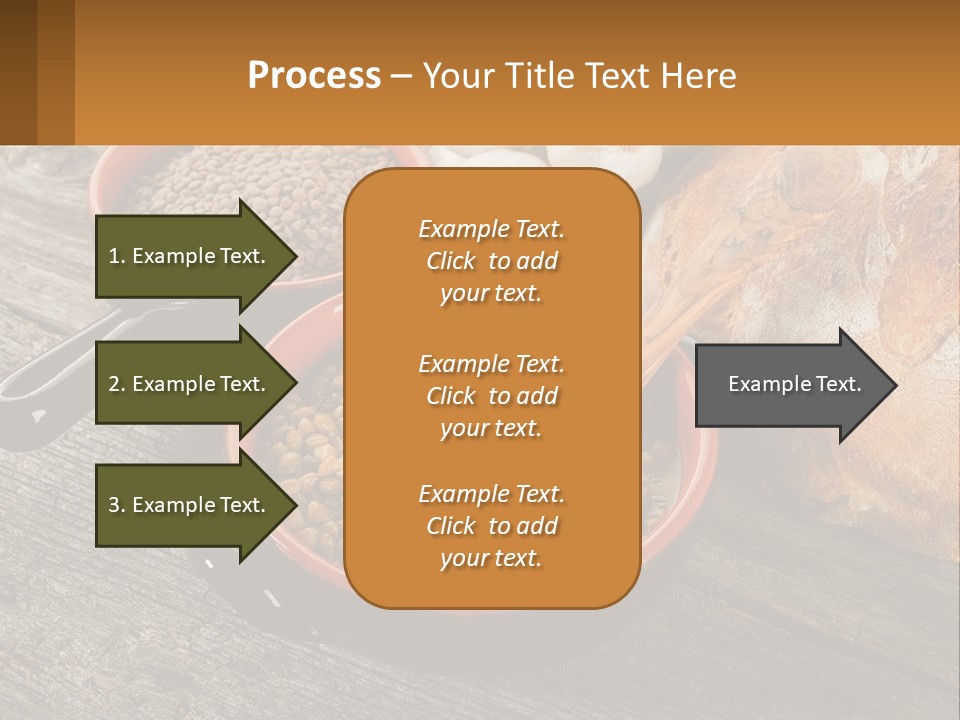 Background Green Barley PowerPoint Template