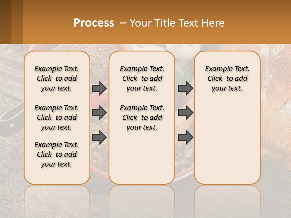 Background Green Barley PowerPoint Template