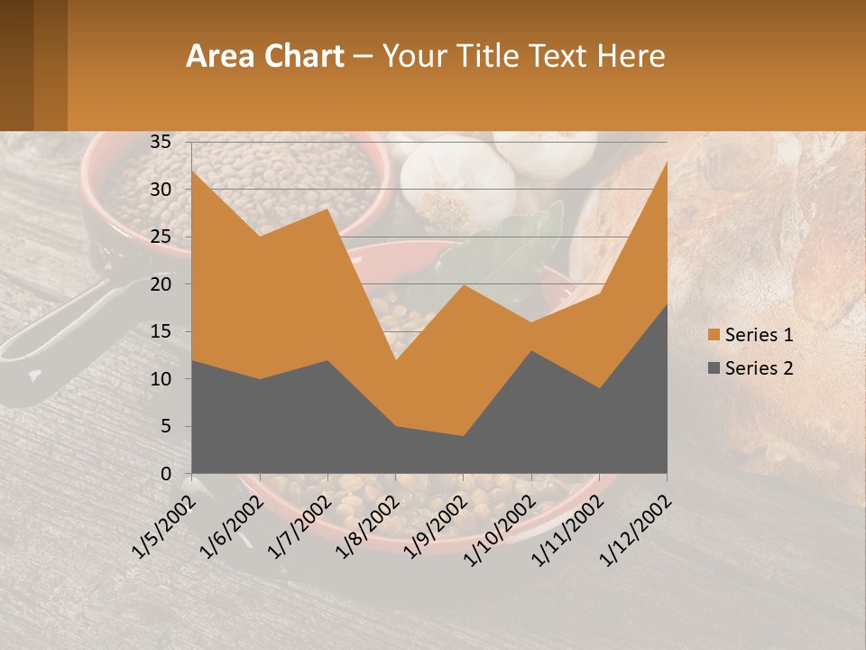 Background Green Barley PowerPoint Template