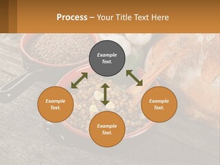 Background Green Barley PowerPoint Template