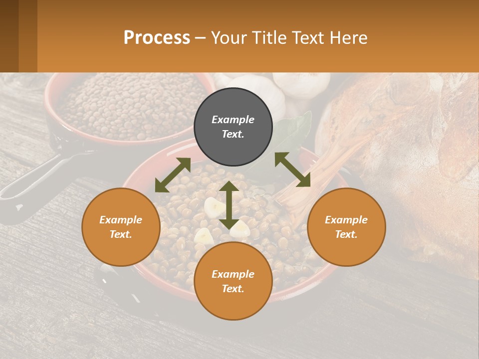 Background Green Barley PowerPoint Template